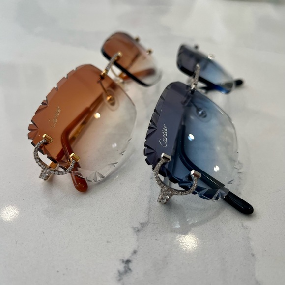 Diamond Cartier Vintage Glasses - Picture 2 of 9